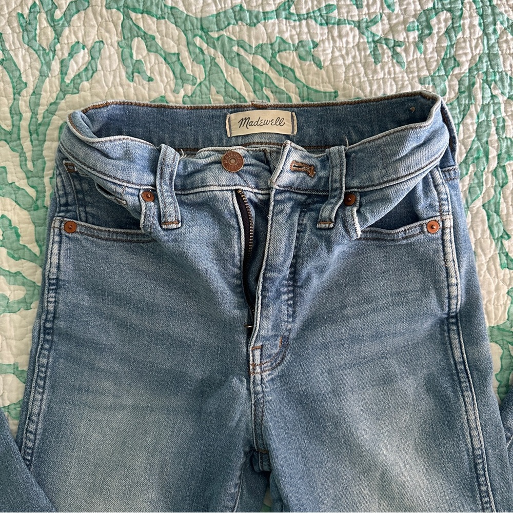 Madewell Stovepipe Jeans 23 Euclid Wash - Picture 6 of 13